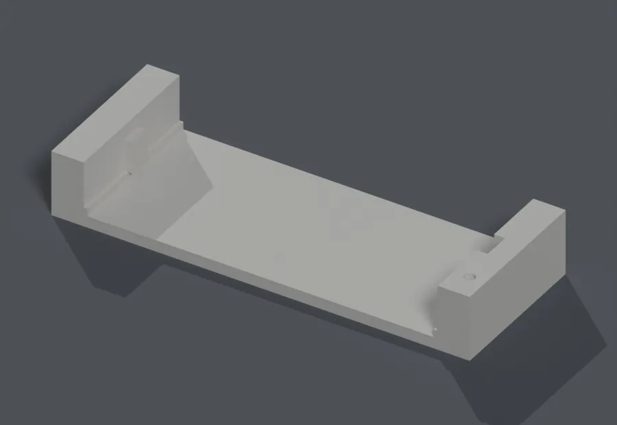 A cradle gauge, one piece